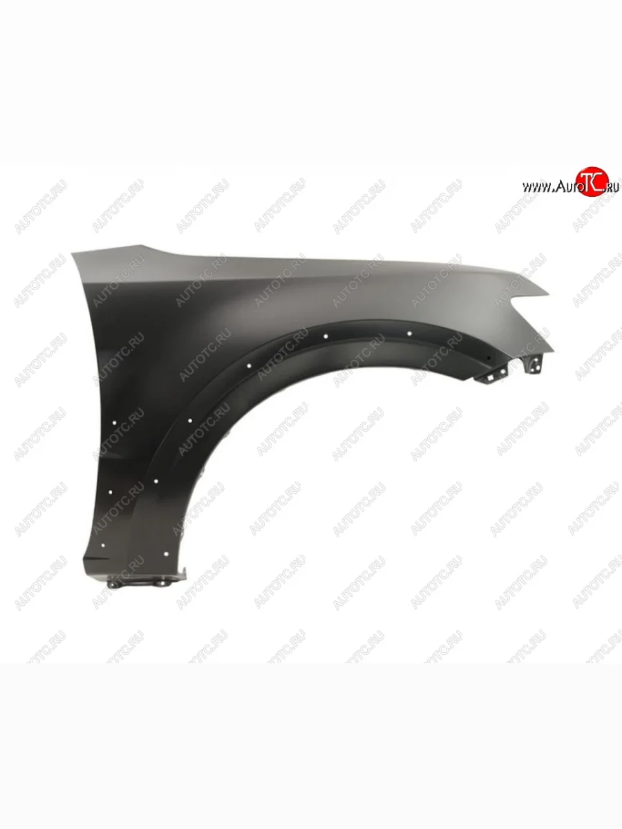 Крыло переднее SPARD (без отв.под повторитель, правое) Mitsubishi Pajero 4 V80 дорестайлинг (2006-2011) (Неокрашенное)  в Керчи Республика Крым