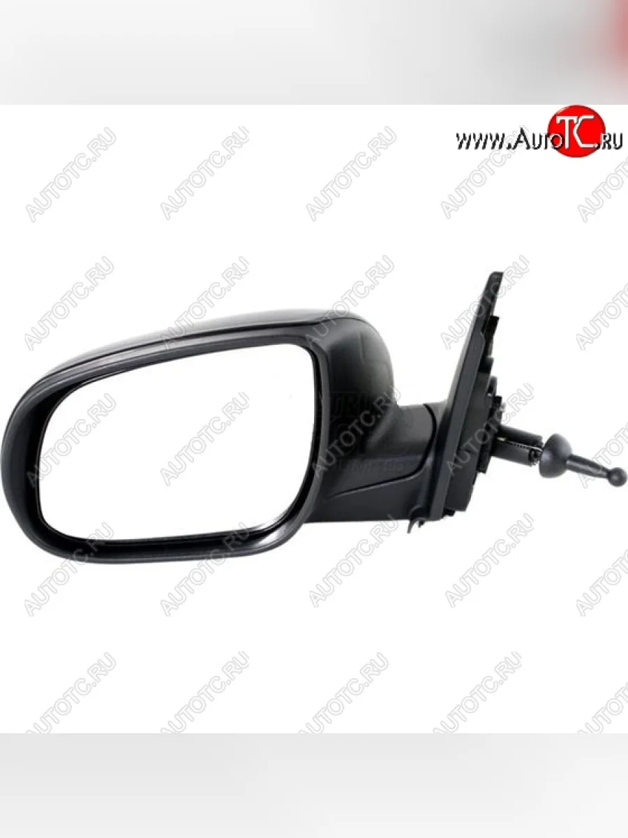 Зеркало заднего вида SPARD (механическое, левое) KIA Rio 3 QB дорестайлинг седан (2011-2015) (Неокрашенное)  в Перми Пермском крае