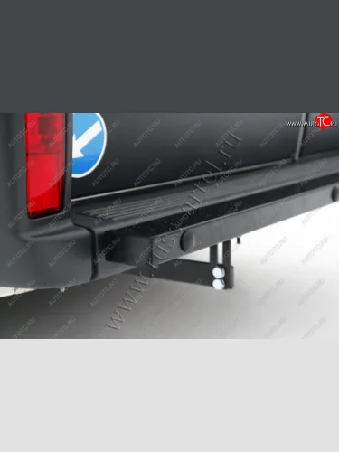 Металлическая защита заднего бампера RA Peugeot Boxer  250 (2006-2014)