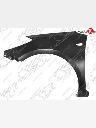 Левое крыло переднее SAT (с отв. под повторитель, пр-во Тайвань) KIA Cerato  3 YD - Forte  2 YD