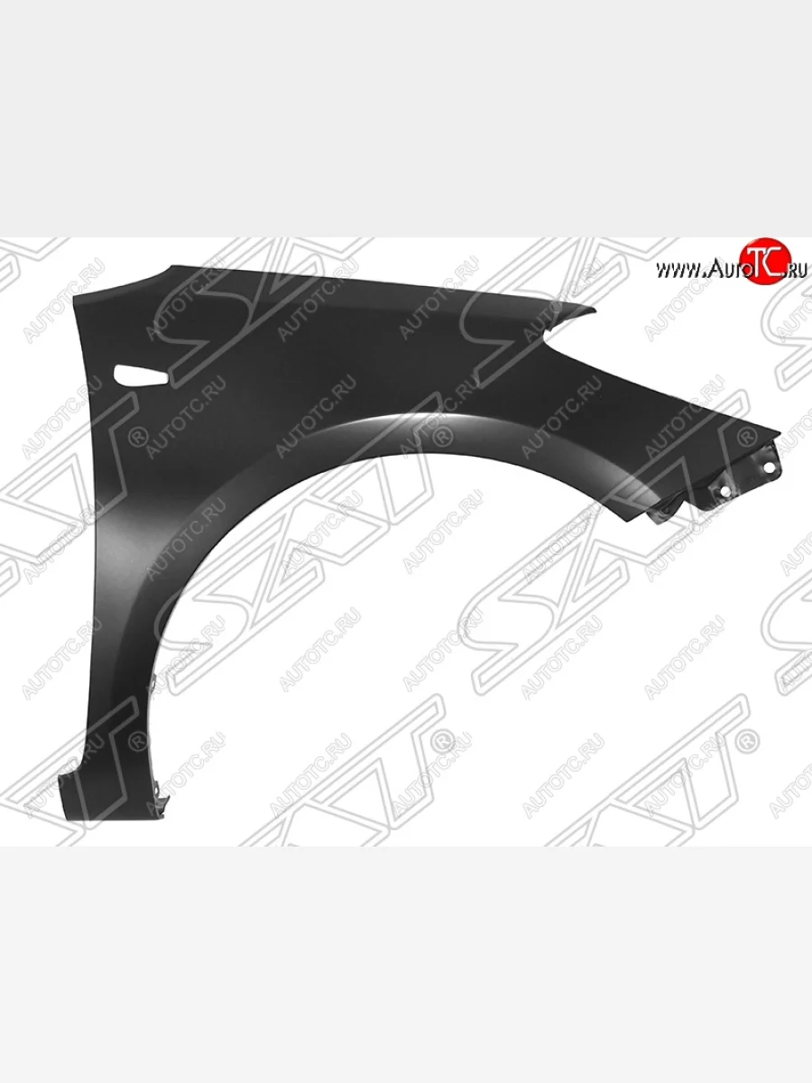 Правое крыло стандартное SAT (с отв. под повторитель, пр-во Тайвань) KIA Cerato 3 YD рестайлинг седан (2016-2019) (Неокрашенное)  в Керчи Республика Крым