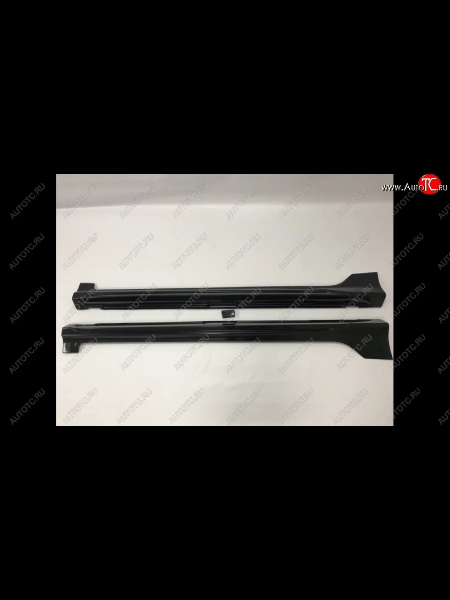 Пластиковые пороги Razor  Лада ВАЗ  Веста ( 2180,  SW 2181,  Спорт 2180), Веста NG ( 2180,  SW 2181) (Неокрашенные)  с доставкой в г. Керчь