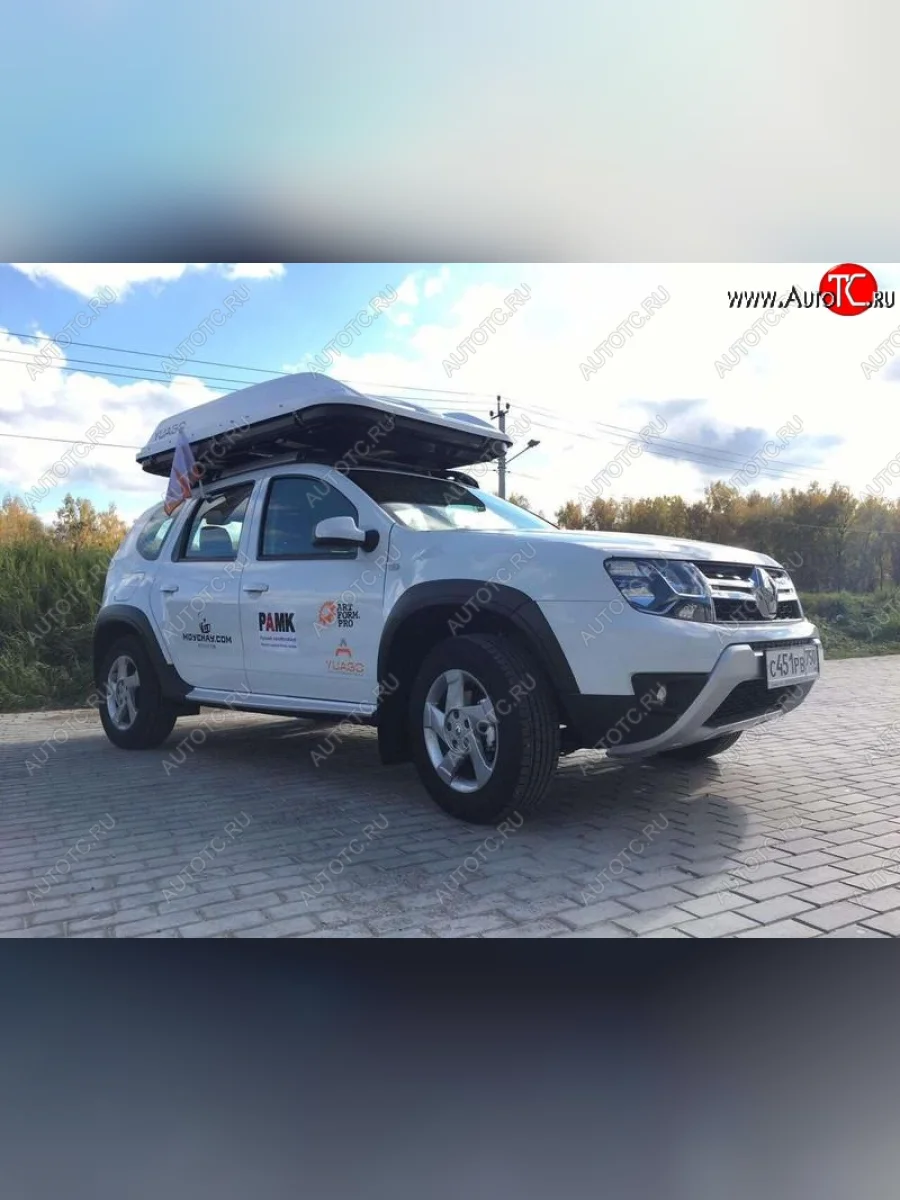Накладки на колесные арки Артформ Renault Duster HS рестайлинг (2015-2021)  в Самаре Самарской области
