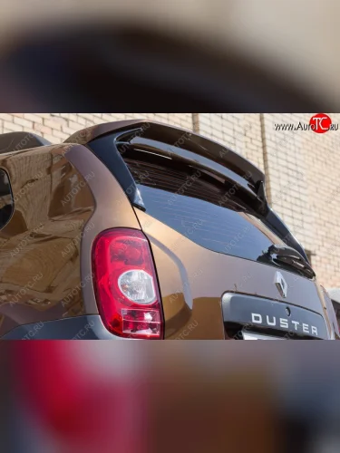 Спойлер Артформ Альбатрос (Цвет: белый лед) Renault Duster HS дорестайлинг (2010-2015)