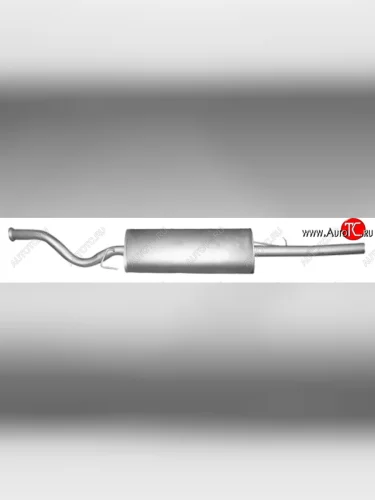 Глушитель (после 2007 г.) Автоглушитель-НН Лада ВАЗ 2110 седан (1995-2007)