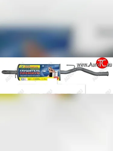 Глушитель ПРЕМИУМ Автоглушитель-НН Лада ВАЗ Приора 2172 хэтчбек дорестайлинг (2008-2014)