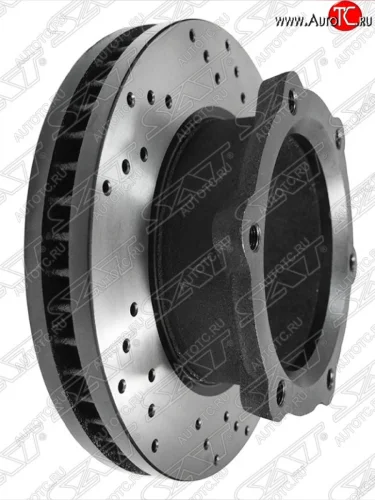 Комплект тормозных дисков SAT (перфорированые, D287) Hino 300 (2010-2025)