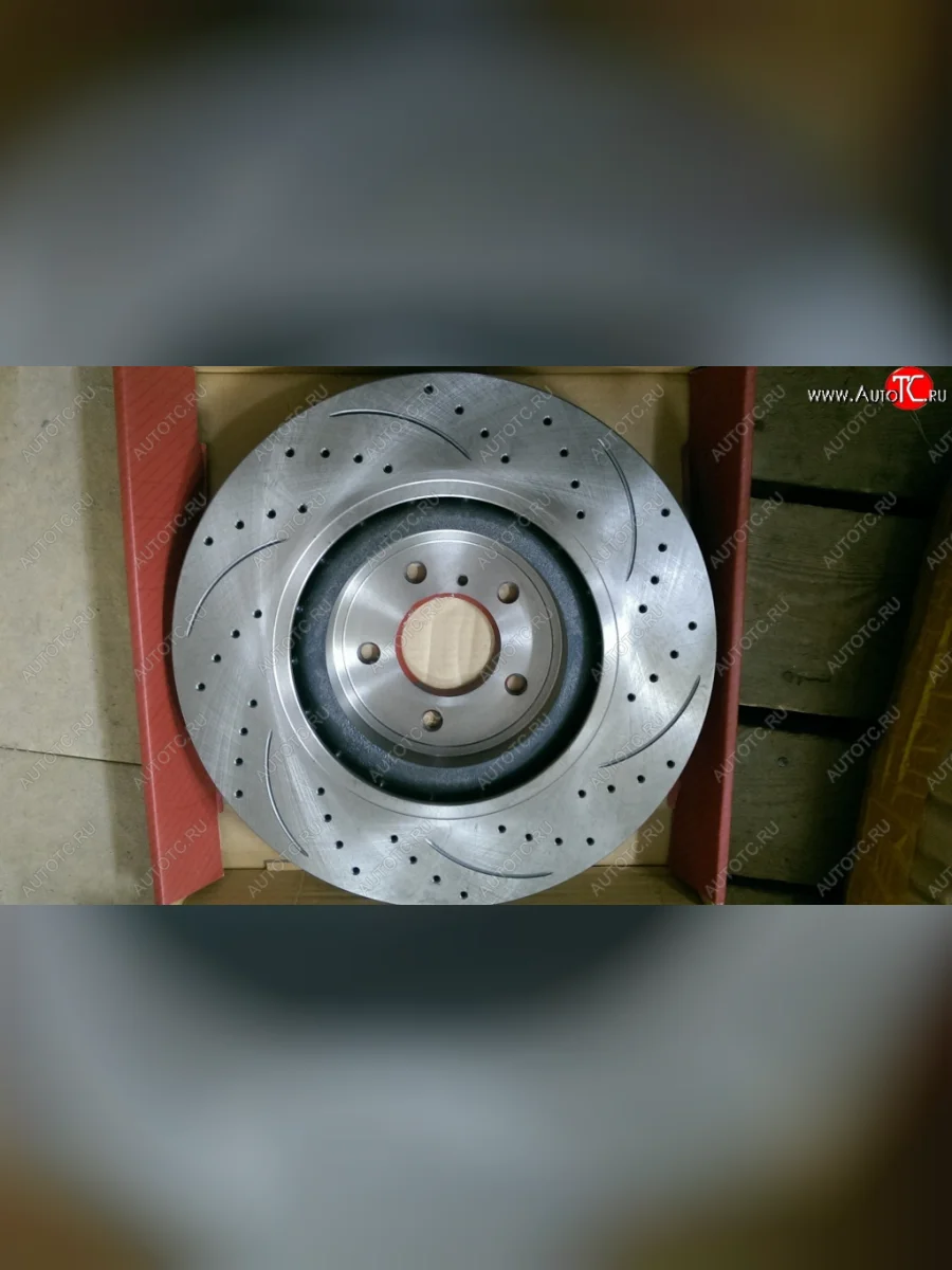 Комплект передних тормозных дисков SAT (перфорированые, d 231, L13A/L13A) Honda Jazz (2008-2015)  в Перми Пермском крае