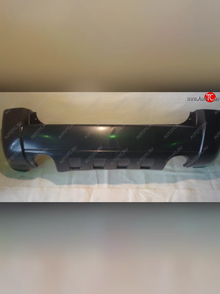 Бампер задний SPARD (под две трубы) Hyundai Tucson JM (2004-2010) (Неокрашенный)  в Воронеже Воронежской области