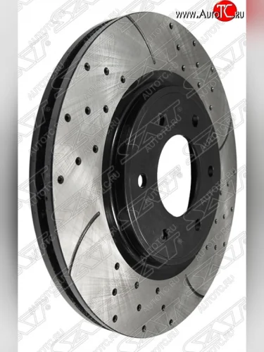 Комплект тормозных дисков SAT (перфорированые, D350) INFINITI QX56 Z62 (2010-2013)