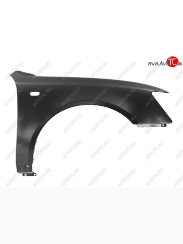 Крыло переднее (с отв. под повторитель, правое) Hyundai Sonata NF дорестайлинг (2004-2008)