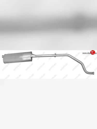 Глушитель Автоглушитель-НН Премиум (дв. 405, евро 3, удлиненный) ГАЗ ГАЗель 3302 1-ый рестайлинг бортовой  (2003-2010)