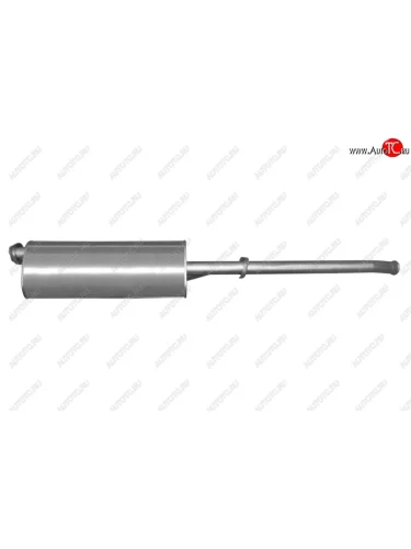 Глушитель Автоглушитель-НН Стандарт (Евро 3, Cummins, удлиненный) ГАЗ ГАЗель 3302 1-ый рестайлинг бортовой  (2003-2010)