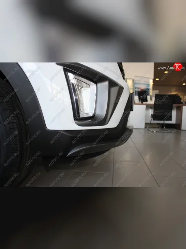 Накладки на ПТФ АвтоКрат Hyundai Creta GS рестайлинг (2019-2021)