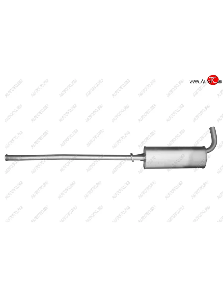 Глушитель Автоглушитель-НН ГОСТ (Евро 3, дв. УМЗ, удлиненный) ГАЗ ГАЗель 3302 1-ый рестайлинг бортовой  (2003-2010)  с доставкой в г. Пермь