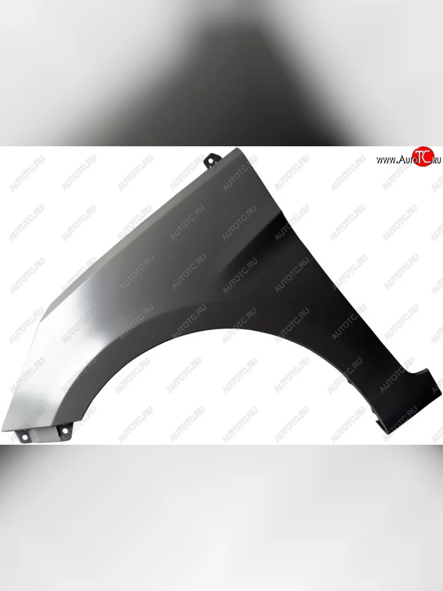 Крыло переднее SPARD (без отв. под повторитель, левое). Hyundai Solaris RBr седан дорестайлинг (2010-2014) (Неокрашенное)  с доставкой в г. Керчь