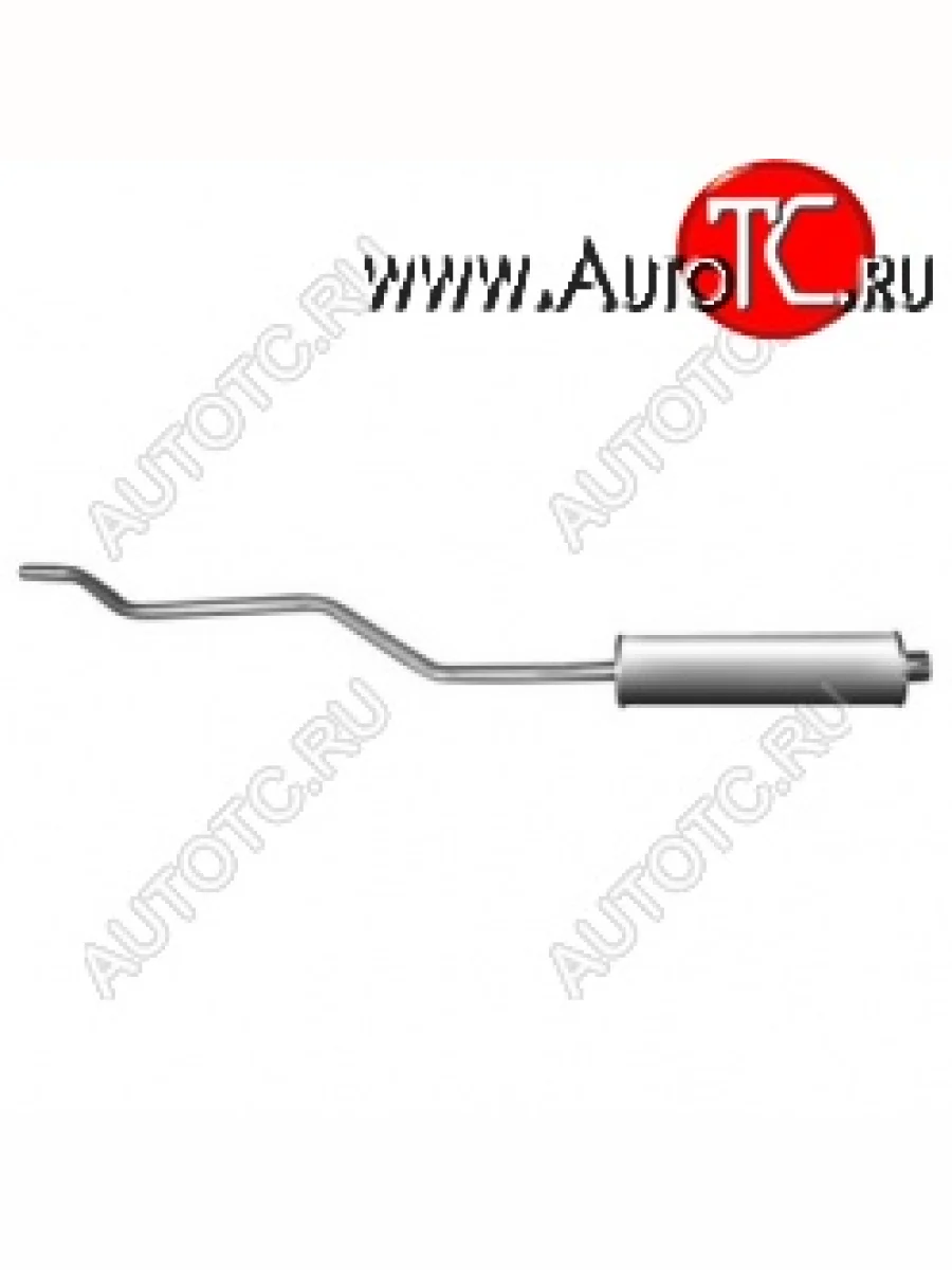 Глушитель ГОСТ Автоглушитель-НН Уаз Буханка 452 2206 микроавтобус (1965-2025)  в Керчи Республика Крым