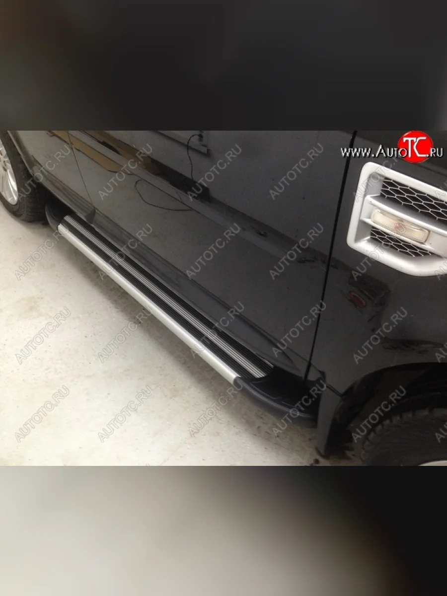 Пороги INTER Nissan Terrano D10 рестайлинг (2016-2022)  в Керчи Республика Крым