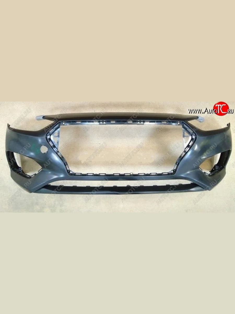 Бампер передний SPARD Hyundai Solaris HCR седан дорестайлинг (2017-2020) (Неокрашенный)  в Керчи Республика Крым