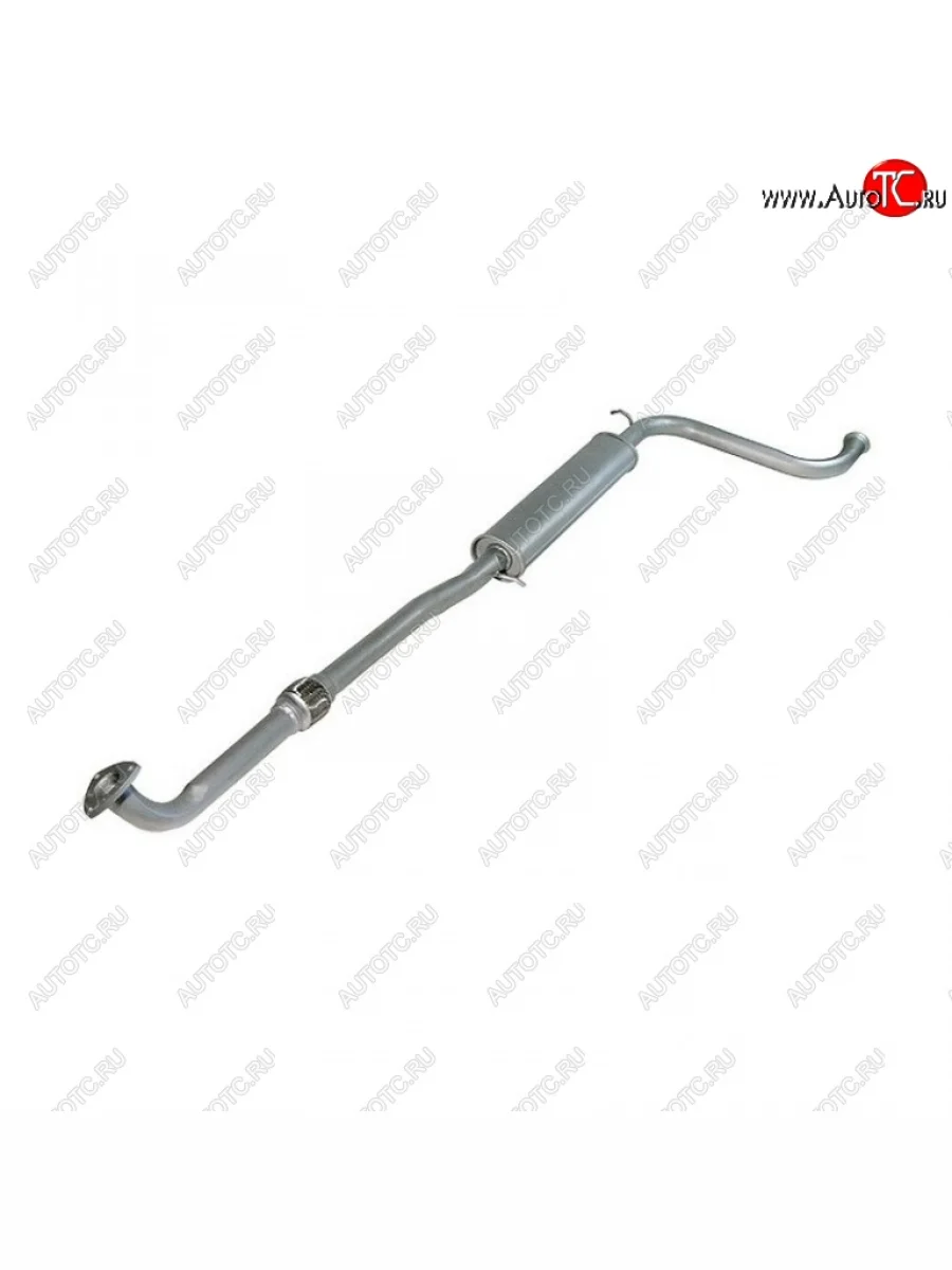 Резонатор (с виброкомпенсатором) Автоглушитель-НН Лада ВАЗ Калина 1118 седан (2004-2013)  в Перми Пермском крае