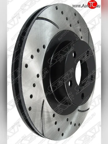 Диск тормозной SAT (передний, d 293) Subaru Forester SG дорестайлинг (2002-2005)