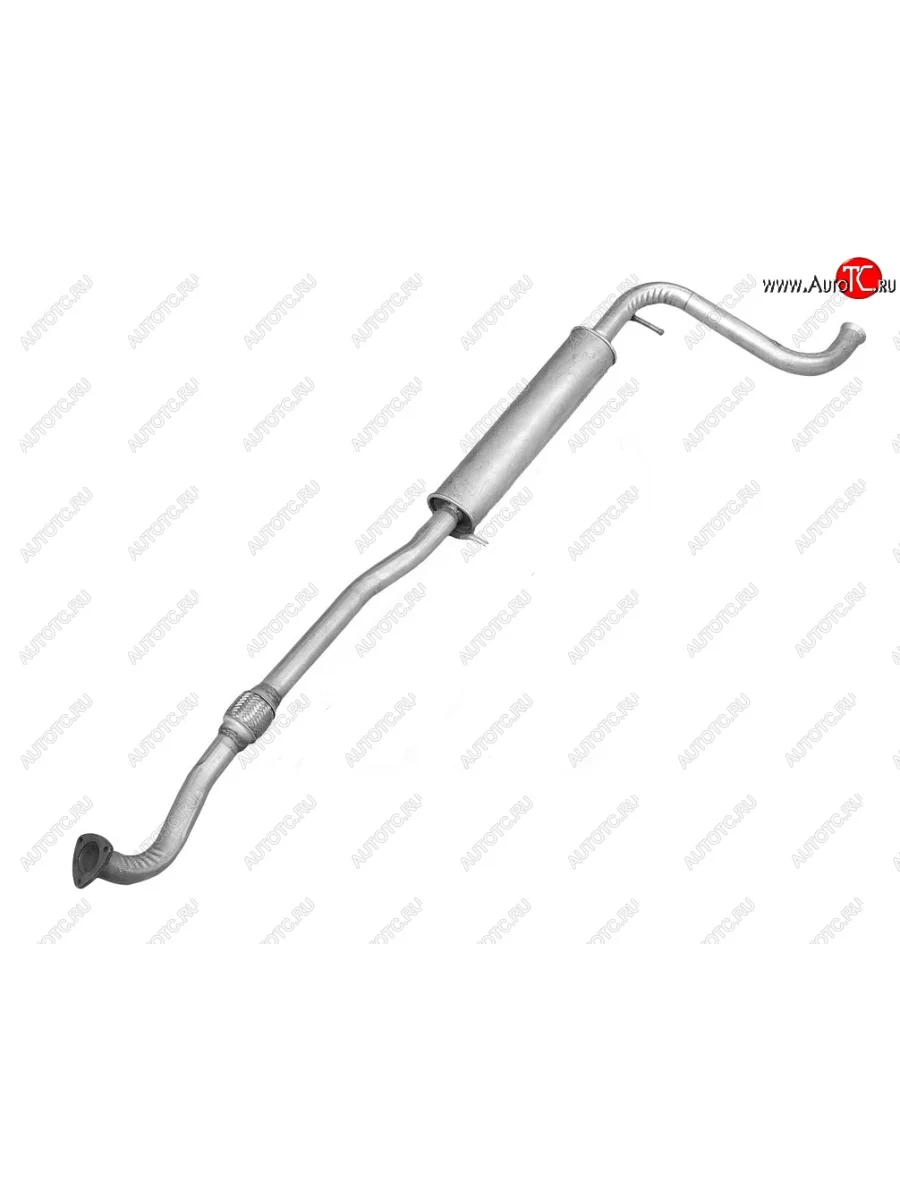 Резонатор (с виброкомпенсатором) Автоглушитель-НН Лада ВАЗ 2110 седан (1995-2007)  с доставкой в г. Керчь