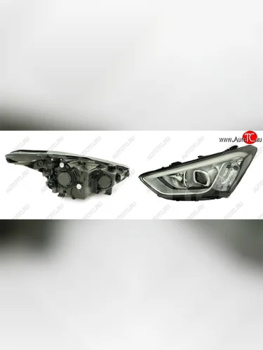Фара BRIGHTROAD (под эл. корректор, левая) Hyundai Santa Fe DM дорестайлинг (2012-2016)