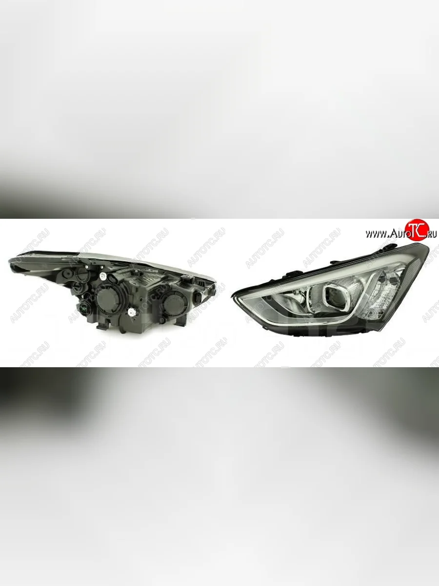 Фара BRIGHTROAD (под эл. корректор, левая) Hyundai Santa Fe DM дорестайлинг (2012-2016)  в Самаре Самарской области