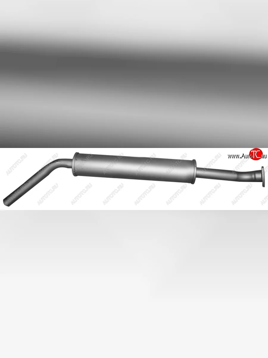 Резонатор (под 3 болта) (с 2008 г.) Автоглушитель-НН Лада ВАЗ нива 4х4 2121 Бронто 3 дв. 1-ый рестайлинг (2017-2019)  с доставкой в г. Керчь