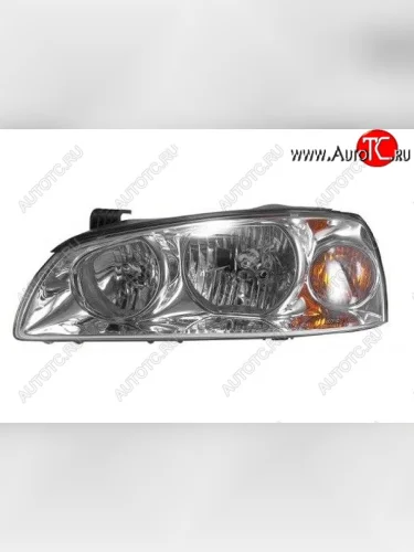 Фара BRIGHTROAD (мех. корректор, хром, левая) Hyundai Elantra XD седан дорестайлинг (2000-2003)