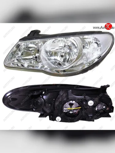 Фара BRIGHTROAD (с корректором, правая) Hyundai Elantra HD (2006-2011)