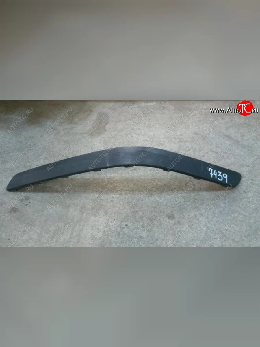 Молдинг на передний бампер SPARD (левый) Hyundai Elantra HD (2006-2011) (Неокрашенный)  в Перми Пермском крае