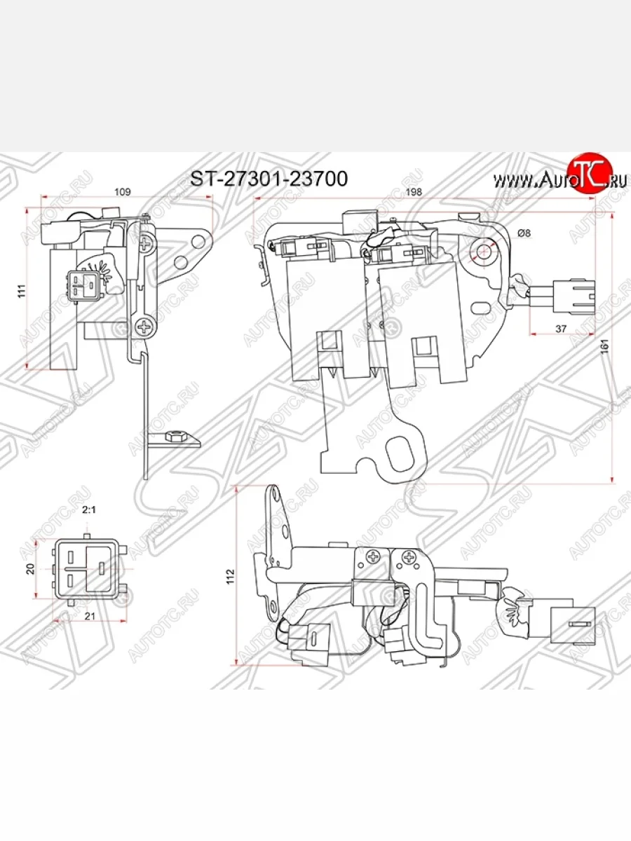 Катушка зажигания SAT Hyundai Tucson JM (2004-2010)  в Самаре Самарской области