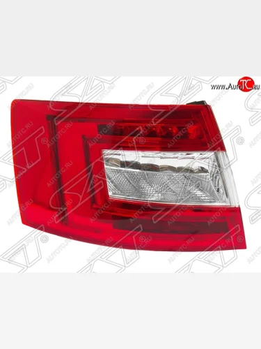 Левый фонарь SAT (диод) Skoda Octavia A7 дорестайлинг лифтбэк (2012-2017)