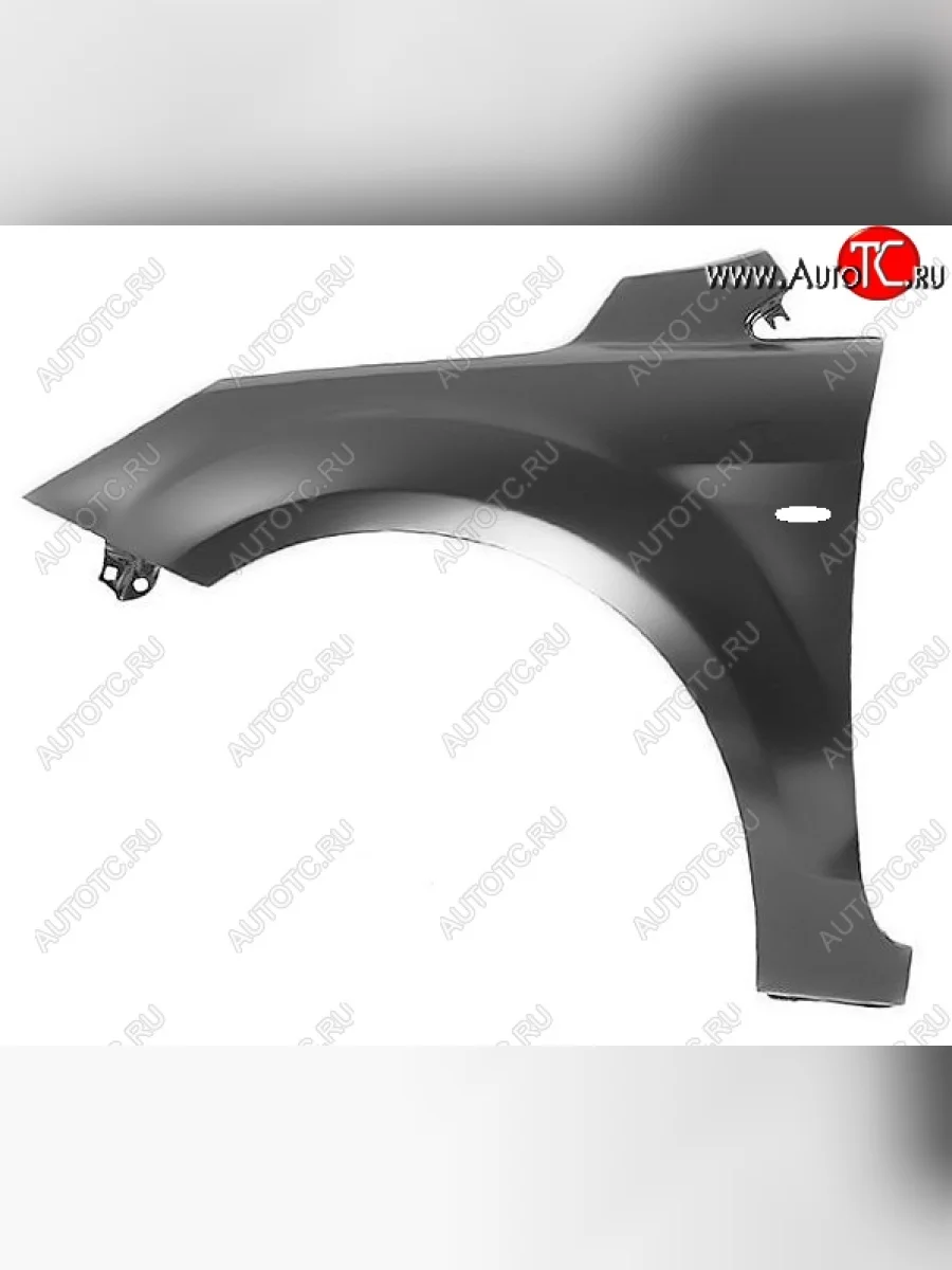 Крыло переднее SPARD (без отв.под повторитель, левое) Ford Fiesta 6 хэтчбэк 3 дв. дорестайлинг (2008-2013) (Неокрашенное)  с доставкой в г. Керчь