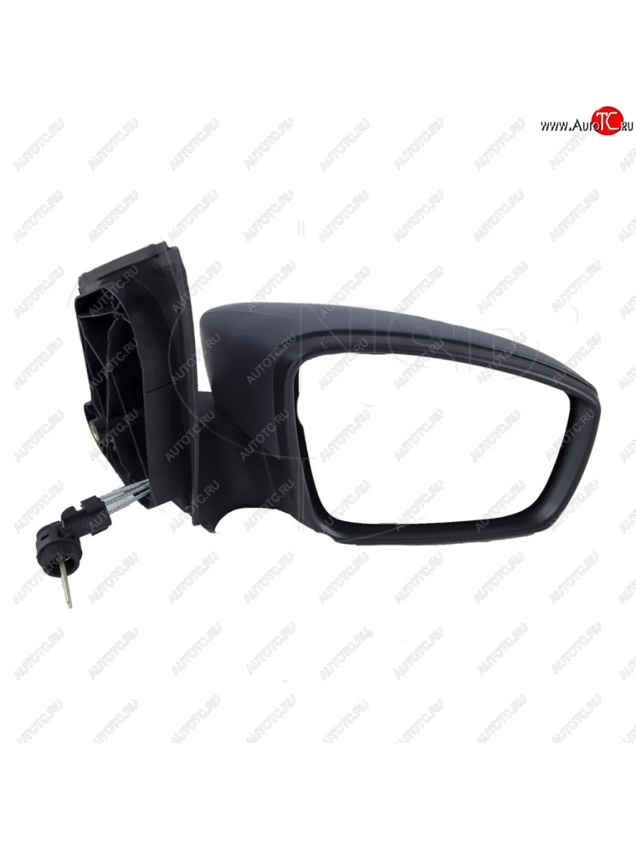 Зеркало правое NSP (механическое, с крышкой) Volkswagen Polo Mk5 6R,6C,61 седан дорестайлинг (2009-2015) (Неокрашенное)  в Самаре Самарской области