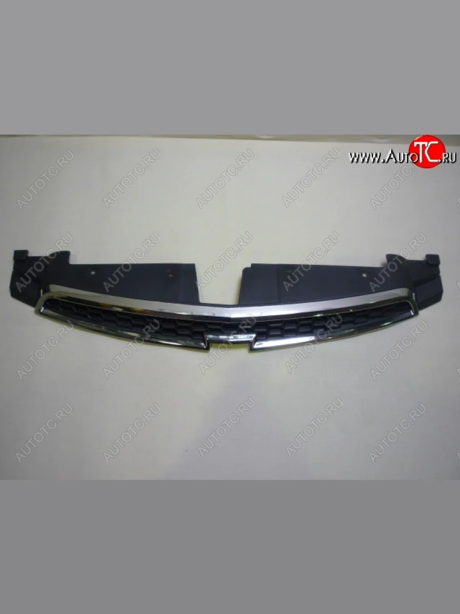 Решетка радиатора SPARD (верхняя) Chevrolet Cruze J308 универсал рестайлинг (2012-2015) (Неокрашенная)  в Керчи Республика Крым