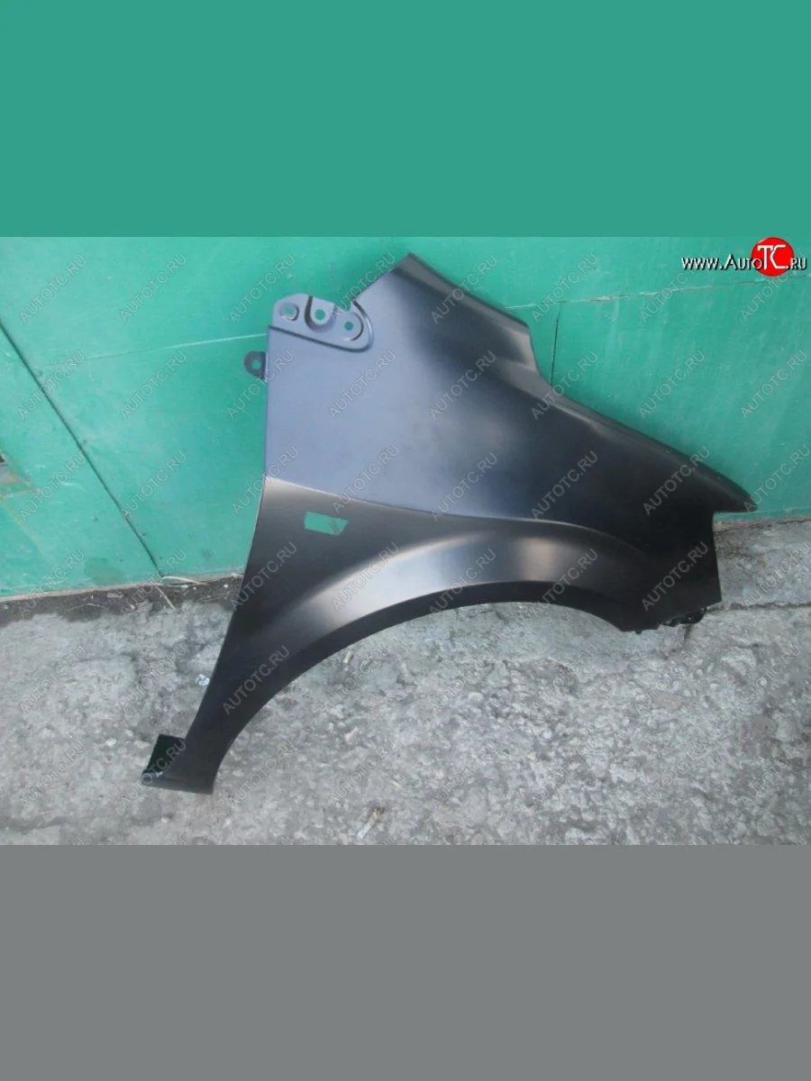 Крыло переднее SPARD (с отв. под повторитель, правое) Chevrolet Aveo T300 хэтчбек (2011-2015) (Неокрашенное)  в Керчи Республика Крым