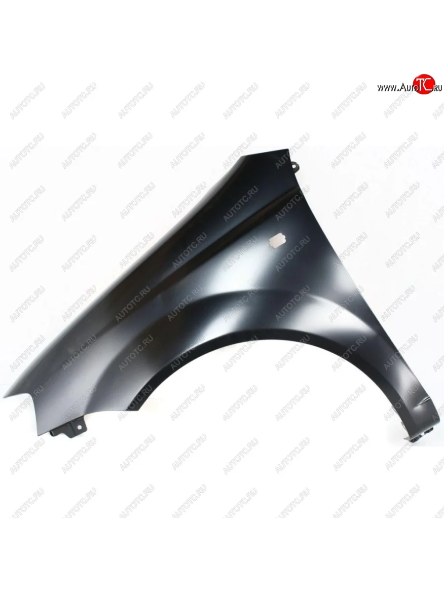 Крыло переднее SPARD (с отв. под повторитель, левое) Chevrolet Aveo T200 хэтчбек 5 дв (2002-2008) (Неокрашенное)  в Керчи Республика Крым