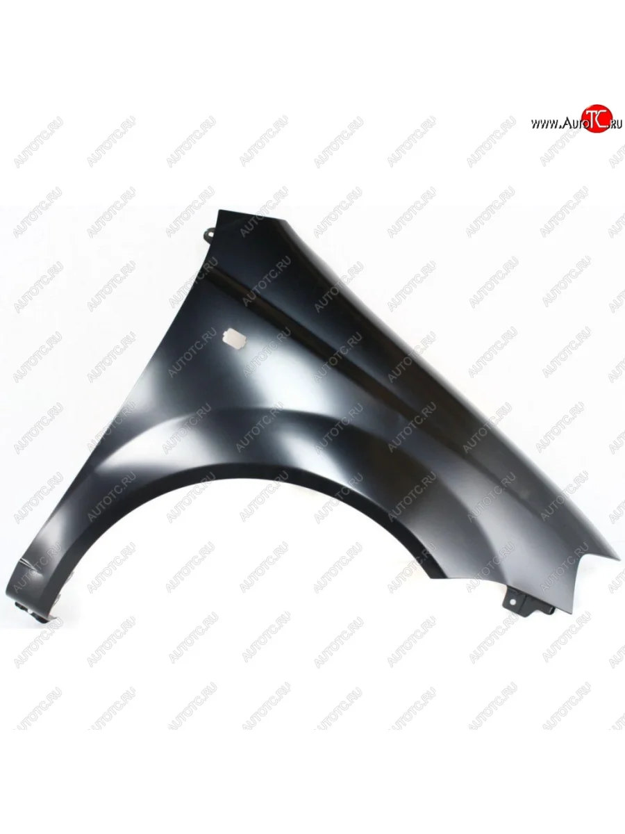 Крыло переднее (с отв. под повторитель, правое) Chevrolet Aveo T200 хэтчбек 5 дв (2002-2008) (Неокрашенное)  в Керчи Республика Крым