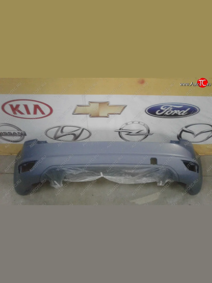 Бампер задний NSP Ford Focus 2 хэтчбэк 3 дв. рестайлинг (2007-2011) (Неокрашенный)  с доставкой в г. Керчь