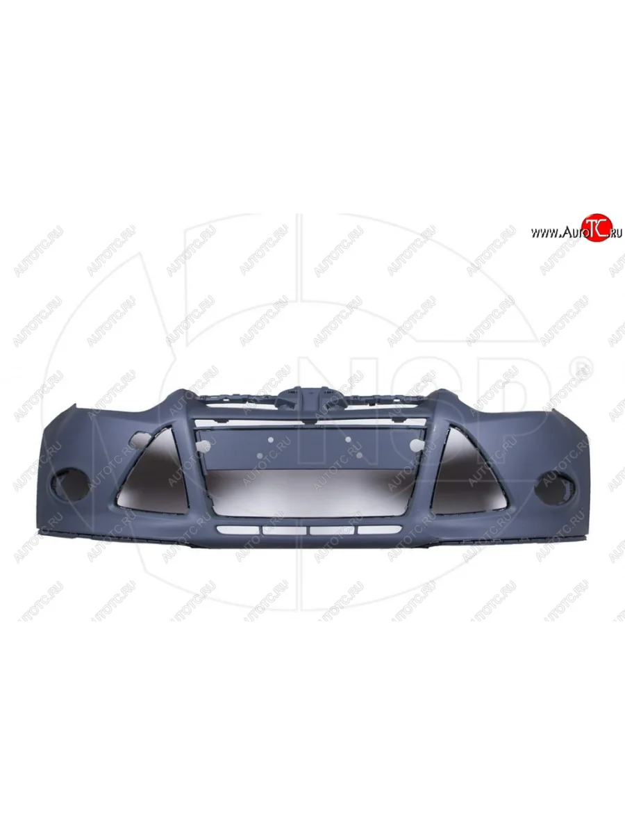 Бампер передний NSP Ford Focus 3 хэтчбэк дорестайлинг (2010-2015) (Неокрашенный)  с доставкой в г. Керчь