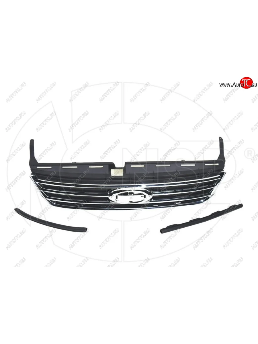 Решетка радиатора NSP (хром). Ford Mondeo Mk4,BD дорестайлинг, седан (2007-2010) (Неокрашенная)  в Воронеже Воронежской области