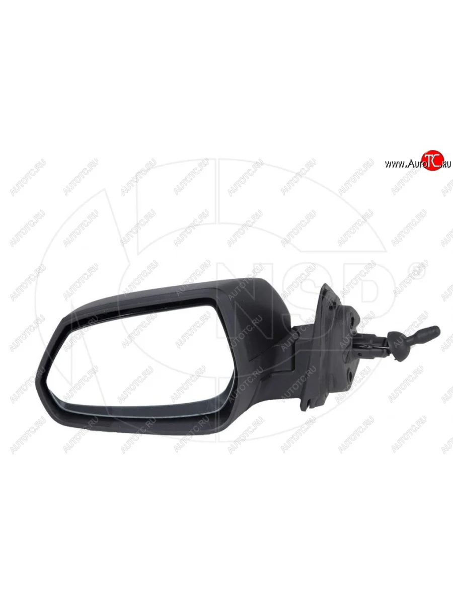 Зеркало заднего вида левое механическое NSP Chevrolet Cobalt седан дорестайлинг (2011-2016) (Неокрашенное)  в Керчи Республика Крым