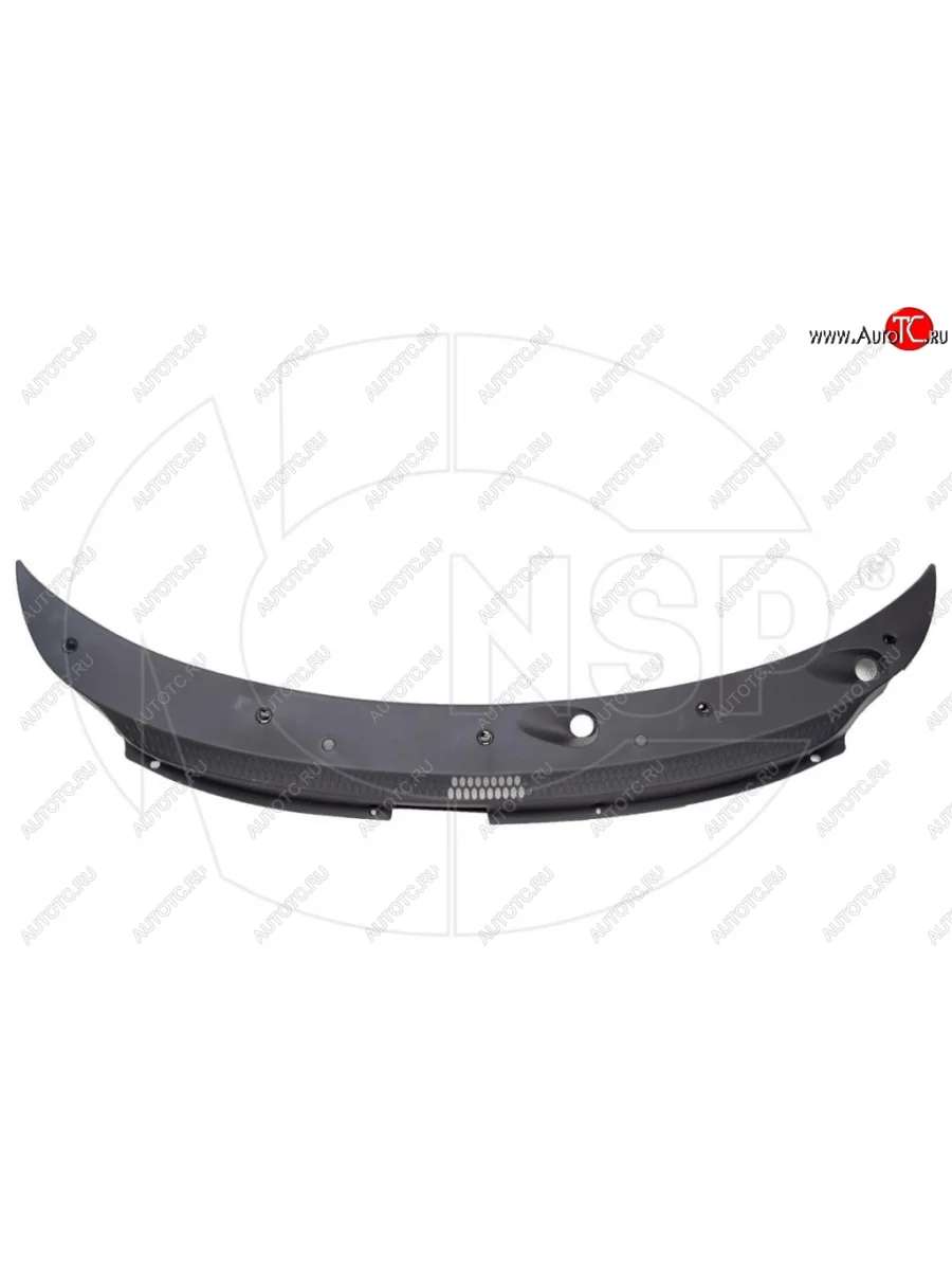 Обтекатель дворников (жабо) NSP Daewoo Matiz M150 рестайлинг (2000-2016) (Неокрашенное)  с доставкой в г. Керчь