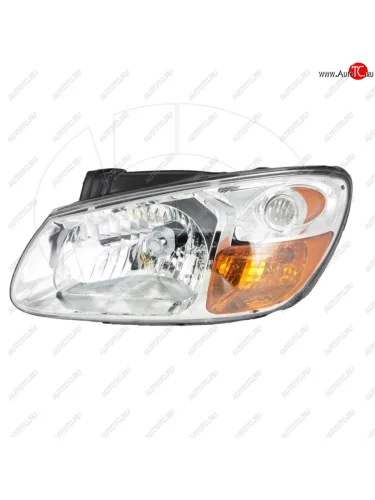 Левая фара передняя NSP KIA Cerato 1 LD седан рестайлинг (2005-2008)
