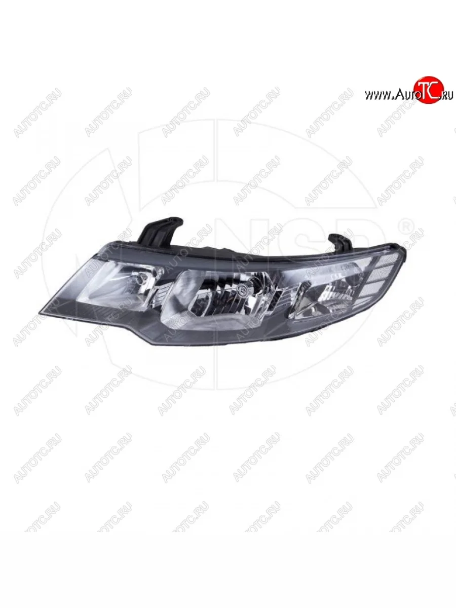 Фара передняя левая NSP KIA Cerato 2 TD седан (2008-2013) (черная)  в Перми Пермском крае