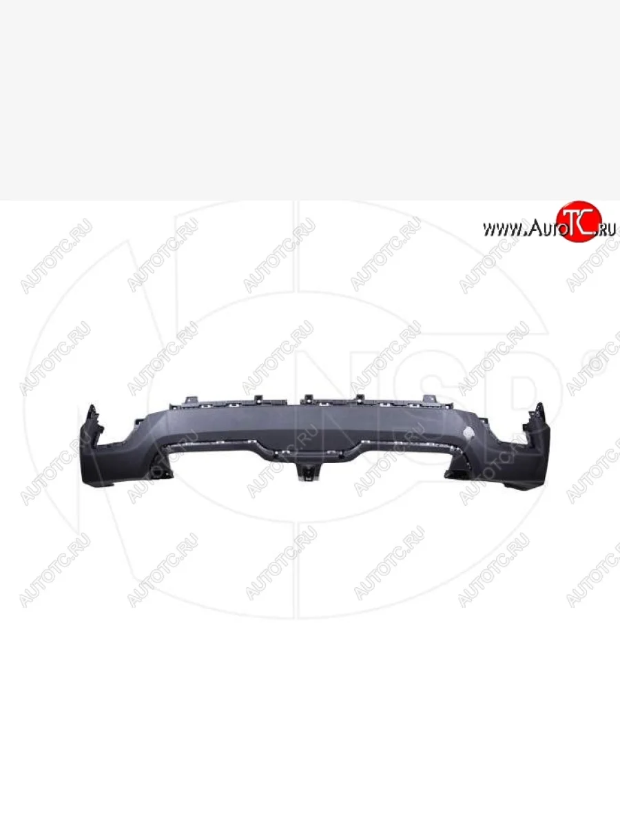 Накладка заднего бампера (юбка) NSP Hyundai Creta GS дорестайлинг (2015-2019) (Неокрашенная)  в Воронеже Воронежской области