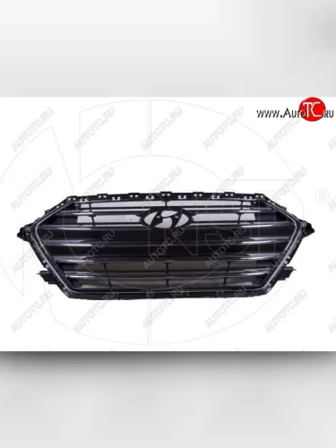 Решетка радиатора NSP. (черная) Hyundai Elantra AD дорестайлинг (2016-2019)