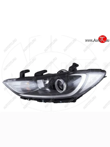 Фара передняя левая NSP Hyundai Elantra AD дорестайлинг (2016-2019)